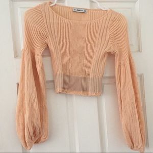Zara knit top